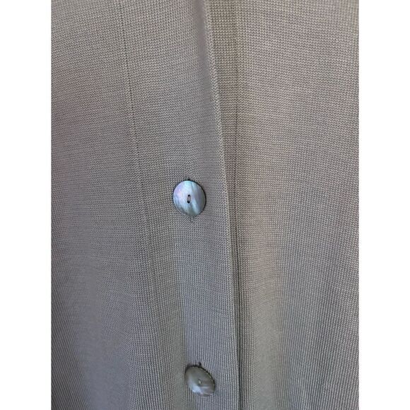 Brunelo Cucineli Silk Sleeveless long Cardigan Size S - Picture 3 of 5